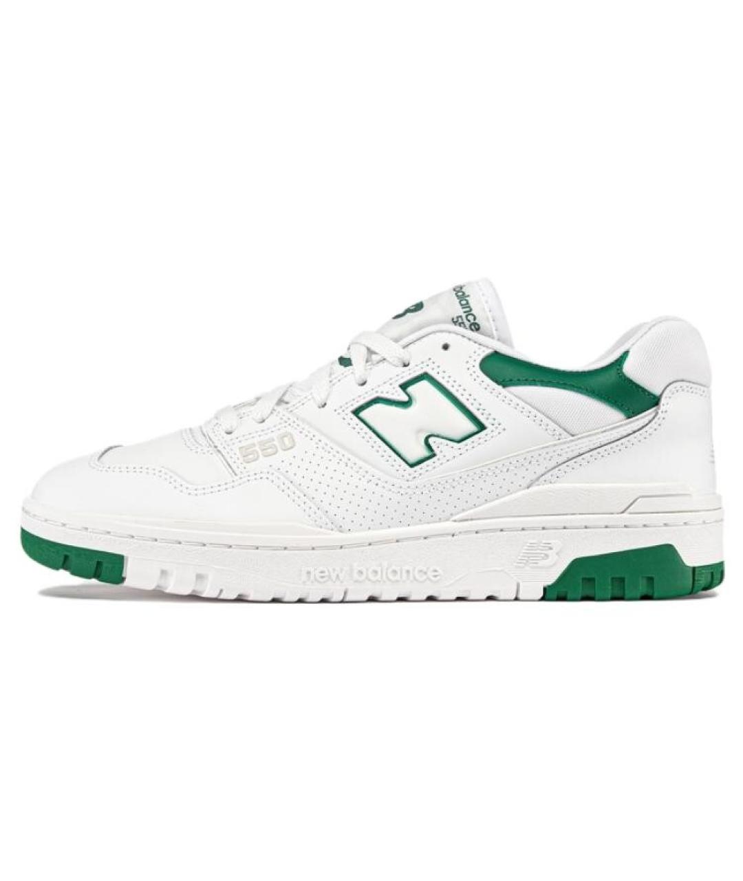 NEW BALANCE Белые кожаные кроссовки, фото 5