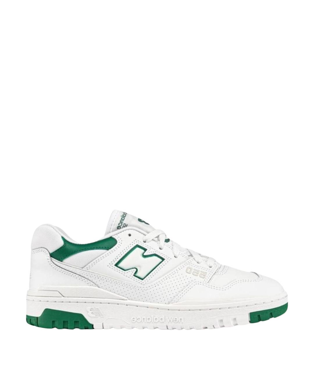 NEW BALANCE Белые кожаные кроссовки, фото 1