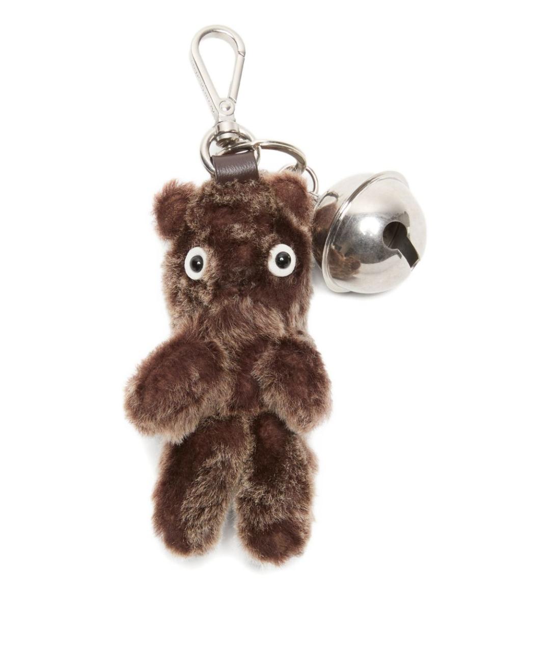 ACNE STUDIOS Коричневый брелок, фото 4