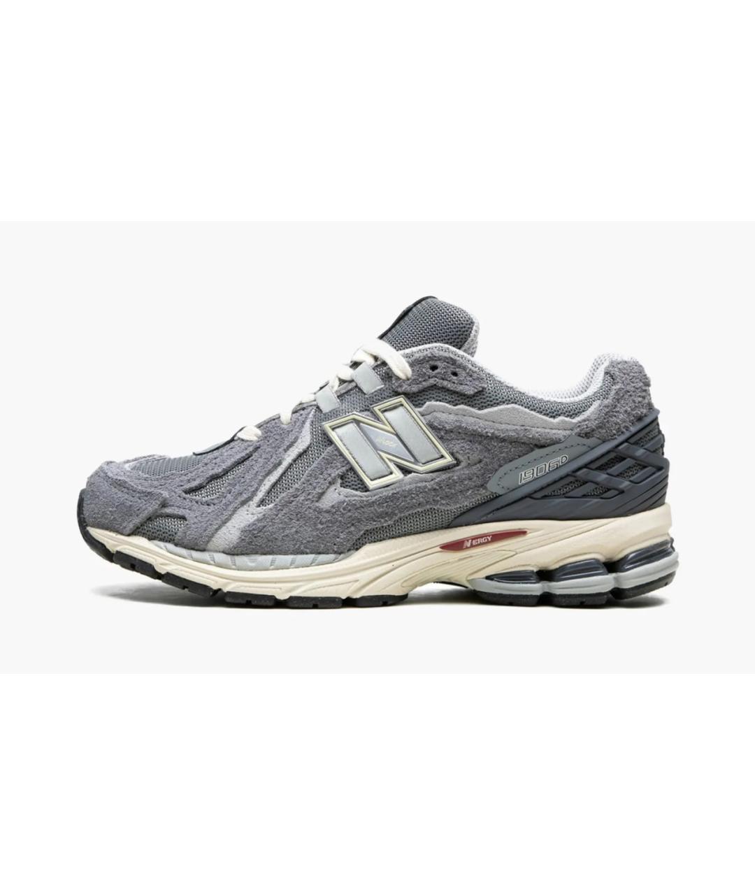 NEW BALANCE Серые замшевые кроссовки, фото 5