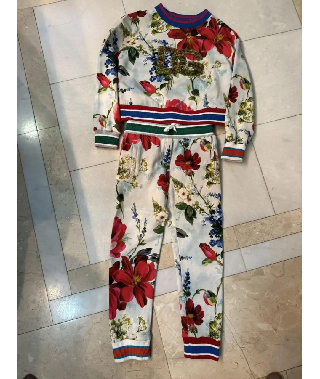 DOLCE & GABBANA KIDS Мульти хлопковый комплект, фото 8