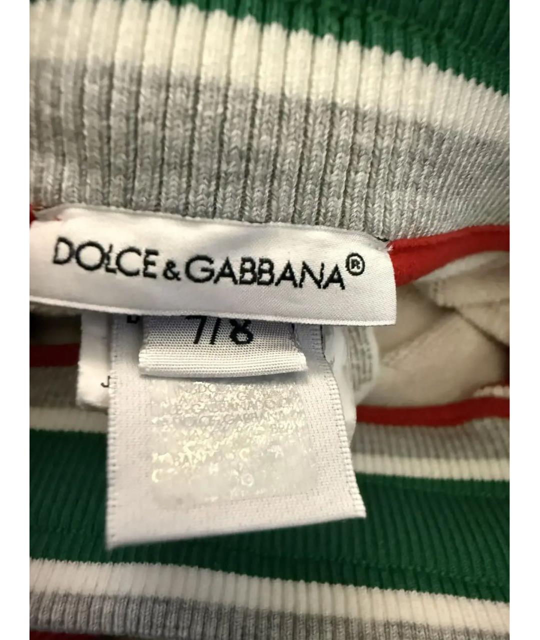 DOLCE & GABBANA KIDS Мульти хлопковый комплект, фото 4