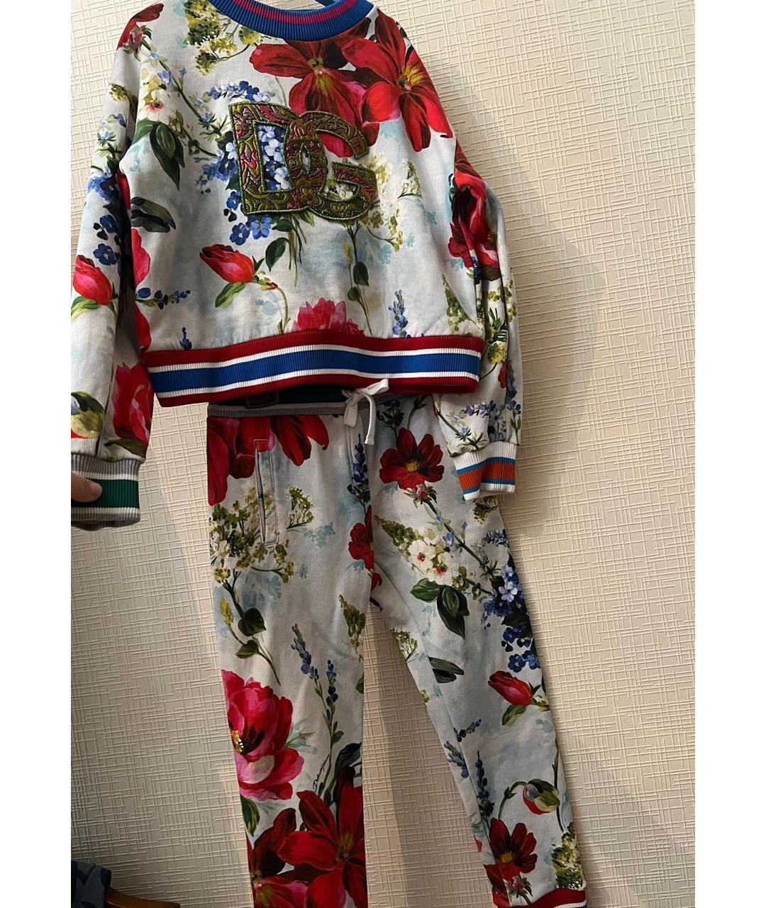 DOLCE & GABBANA KIDS Мульти хлопковый комплект, фото 6