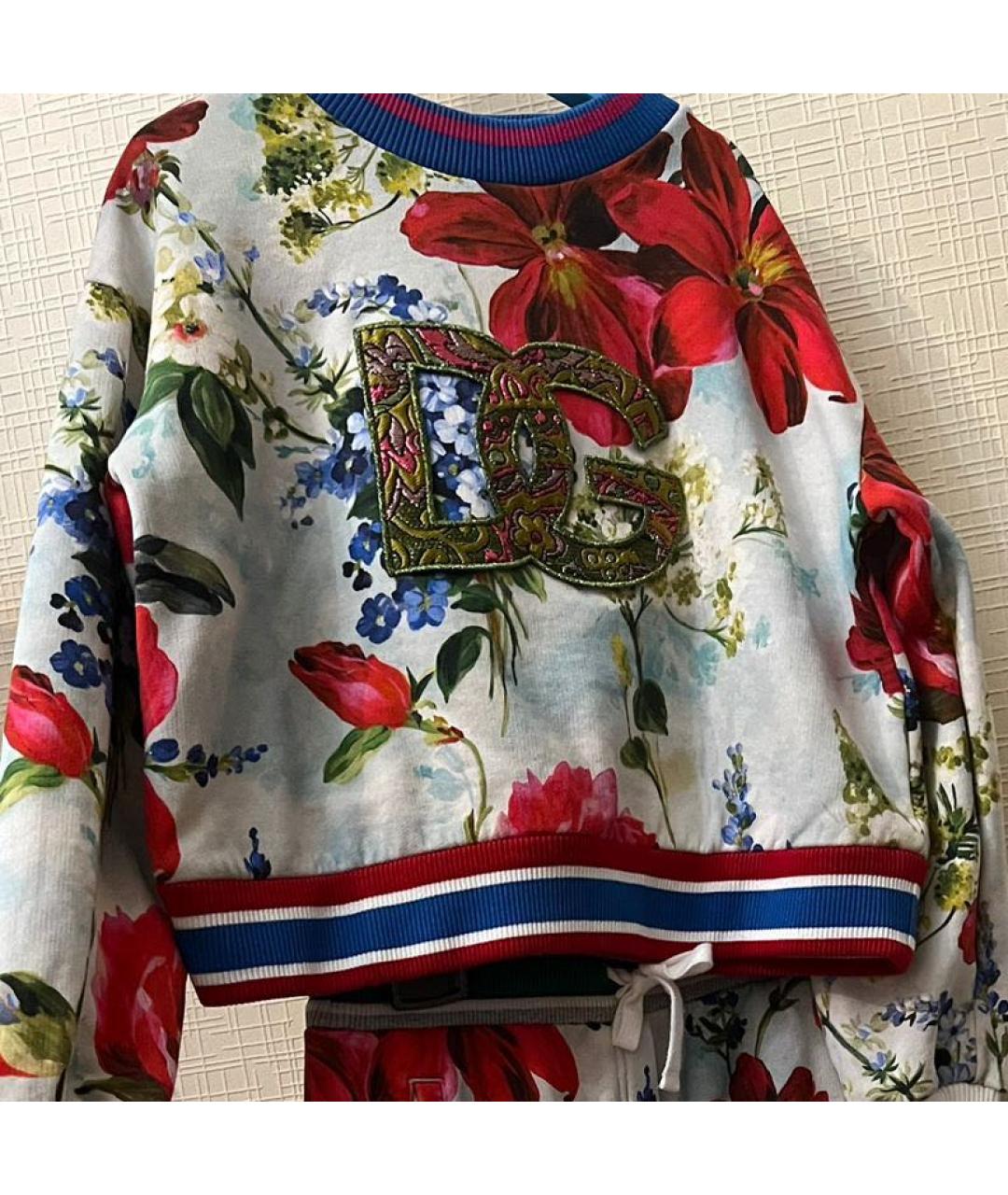 DOLCE & GABBANA KIDS Мульти хлопковый комплект, фото 7