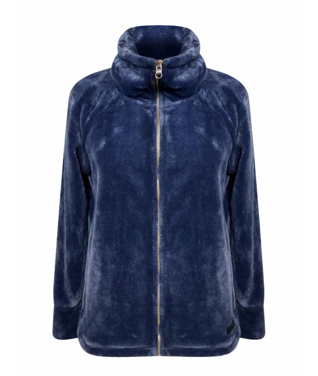 CALVIN KLEIN Синий полиэстеровый кардиган, фото 1