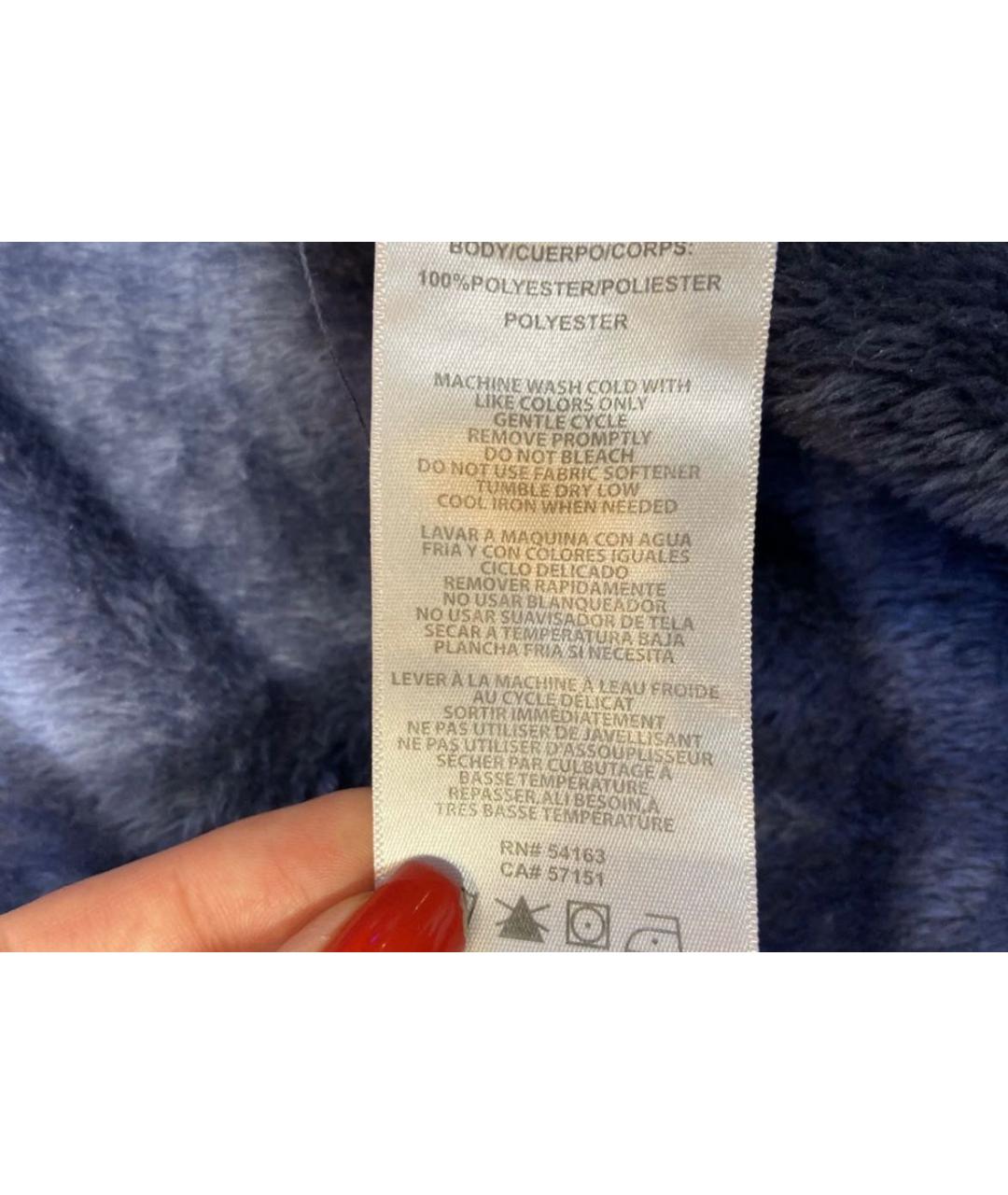 CALVIN KLEIN Синий полиэстеровый кардиган, фото 7