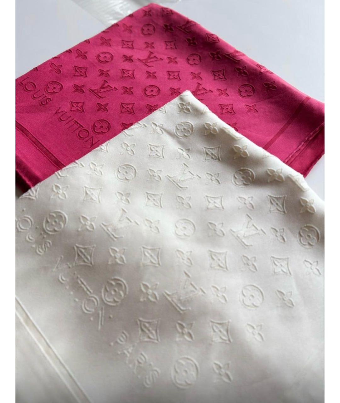 LOUIS VUITTON Черный платок, фото 5