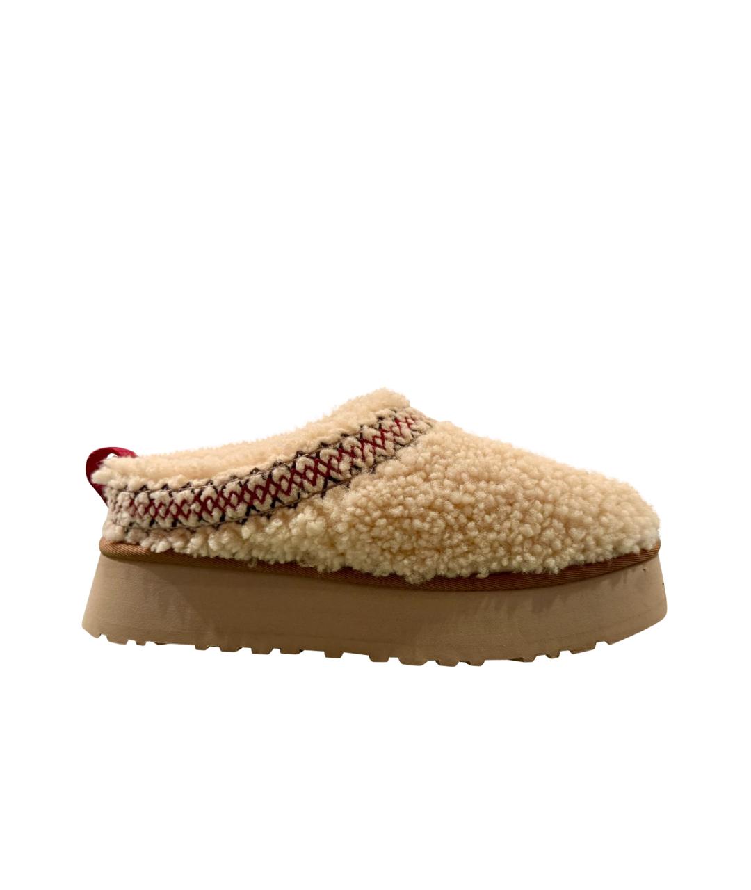 UGG AUSTRALIA Бежевые сабо, фото 1