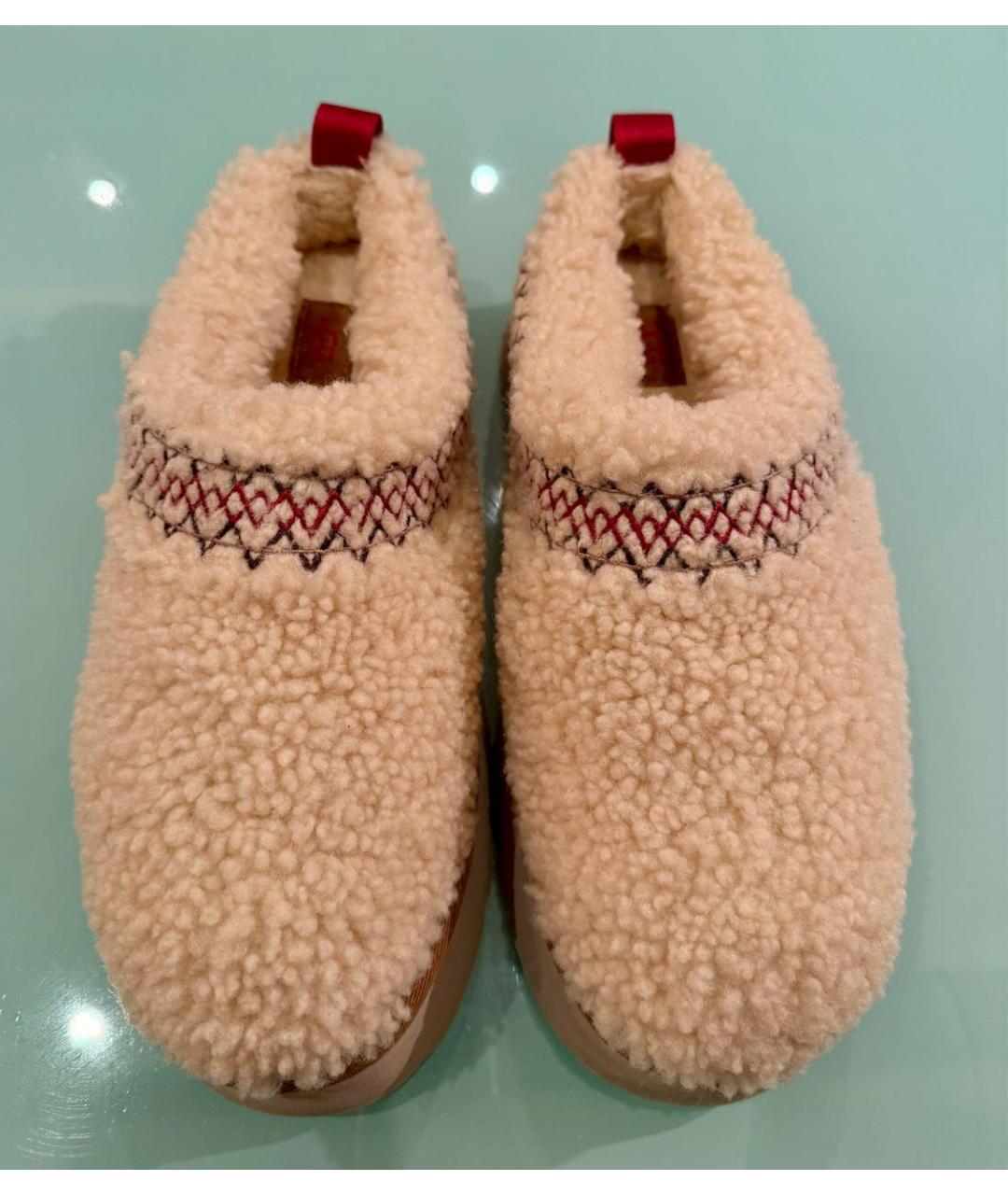 UGG AUSTRALIA Бежевые сабо, фото 2