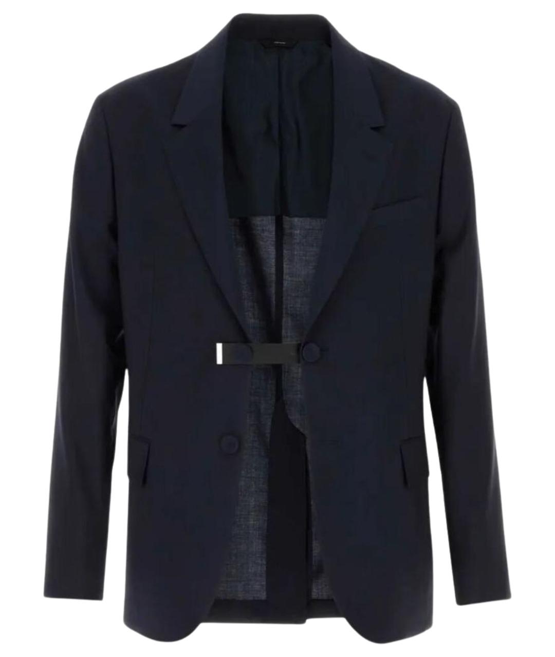FENDI Темно-синий шерстяной пиджак, фото 1