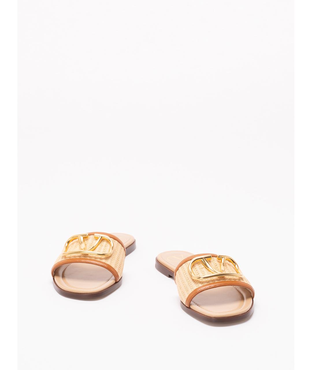 VALENTINO Кожаные шлепанцы, фото 2