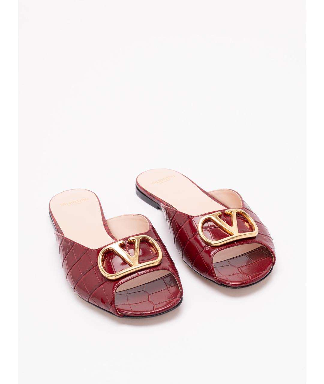 VALENTINO Кожаные сандалии, фото 5