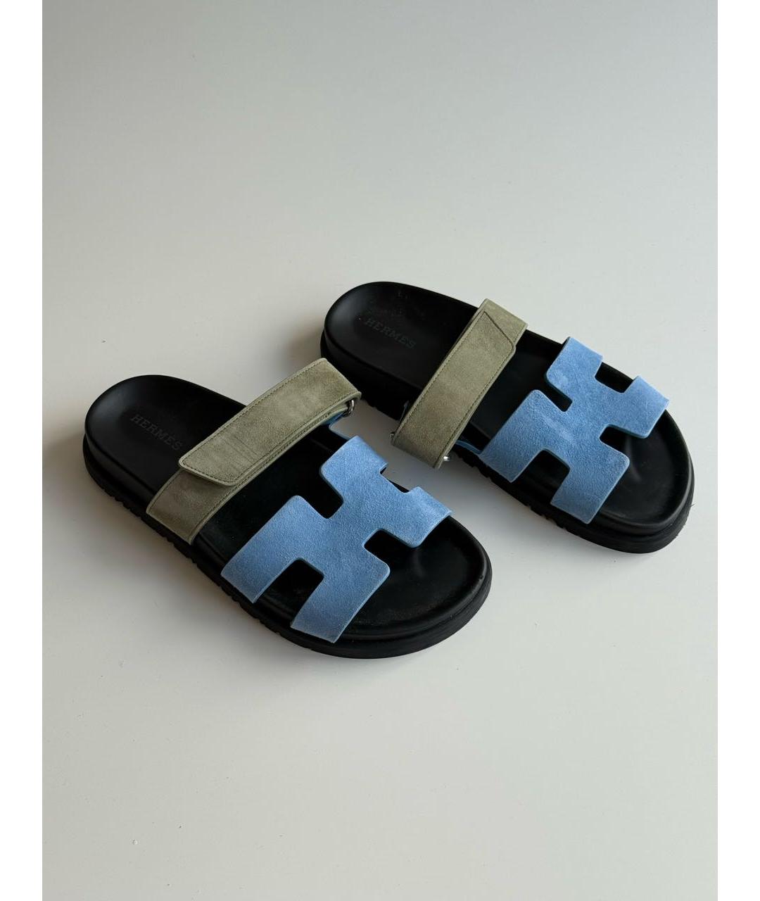 HERMES Шлепанцы, фото 4
