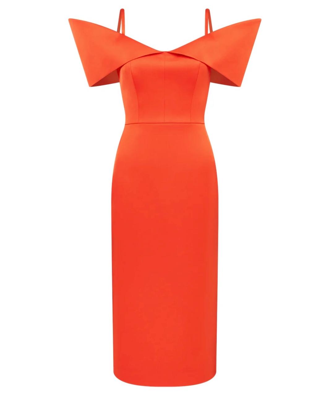 DAVID KOMA Красное коктейльное платье, фото 1