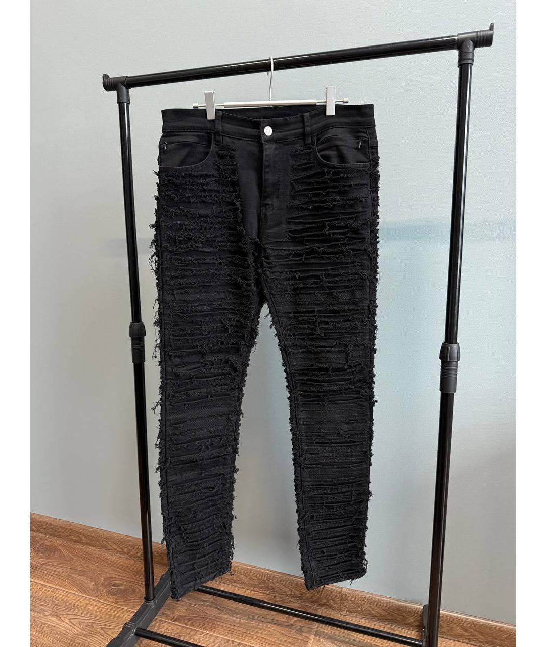 1017 ALYX 9SM Черные хлопковые джинсы скинни, фото 5