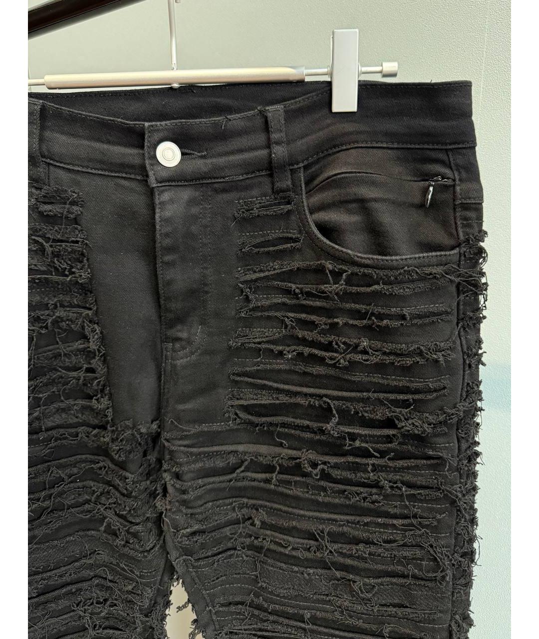 1017 ALYX 9SM Черные хлопковые джинсы скинни, фото 3