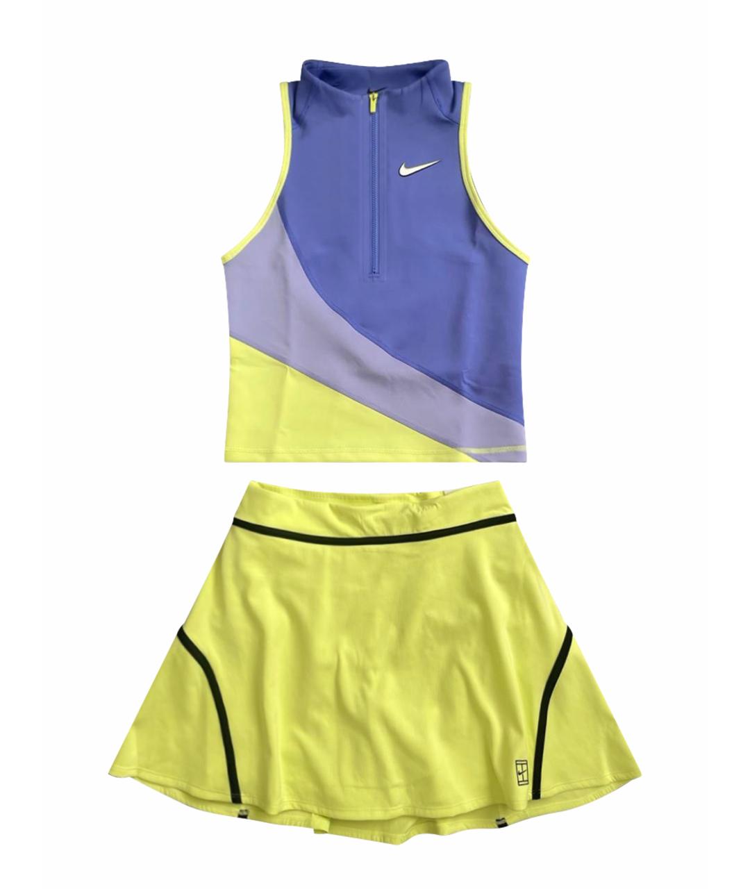 NIKE Голубой полиэстеровый спортивные костюмы, фото 1