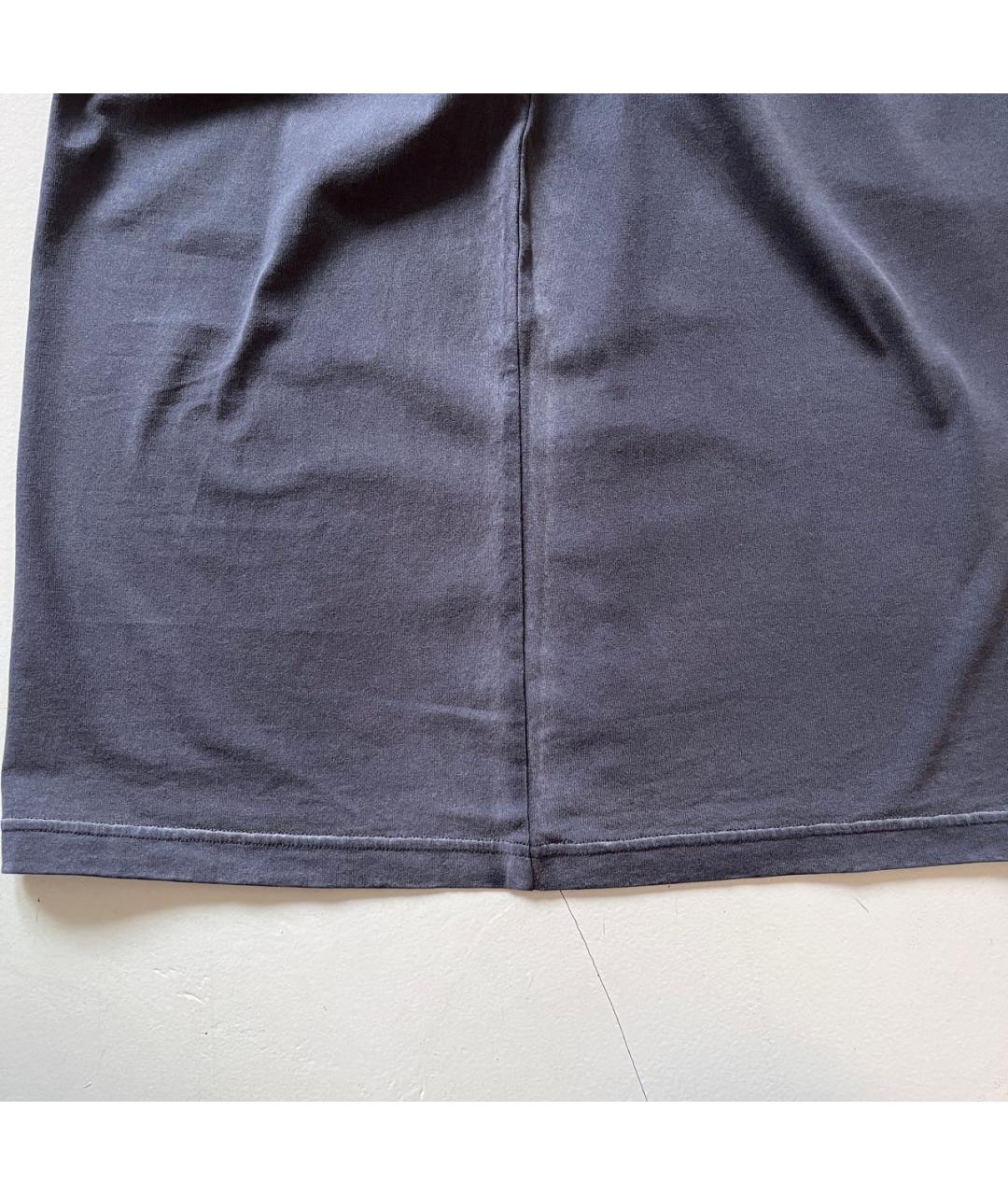 YEEZY Антрацитовая хлопковая майка, фото 8