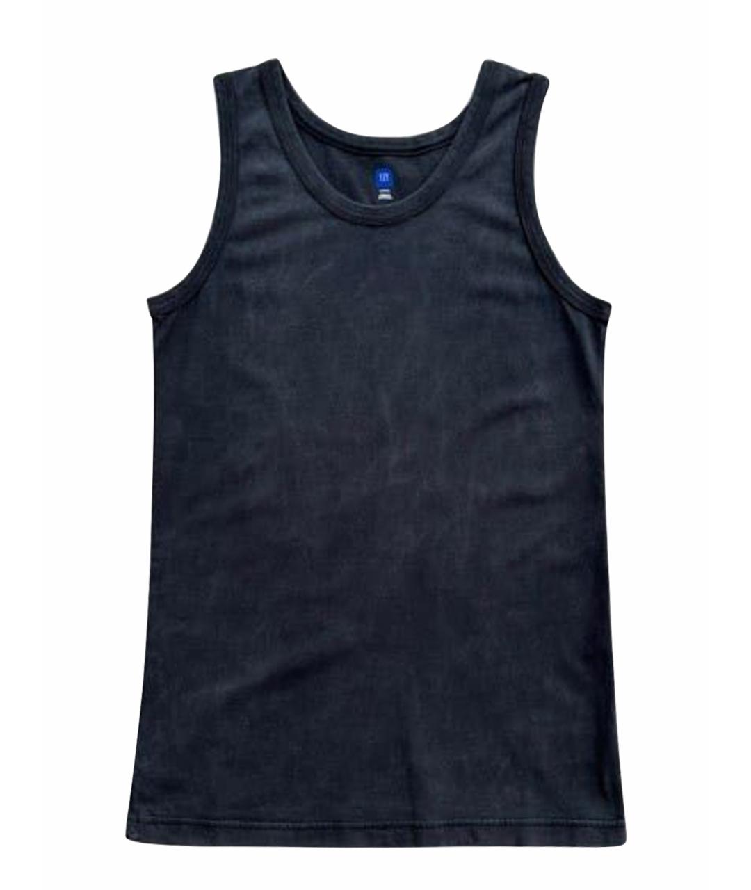 YEEZY Антрацитовая хлопковая майка, фото 1