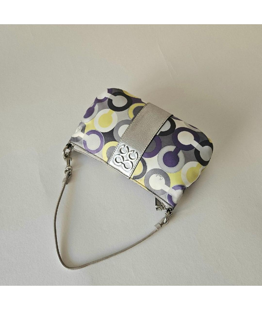 COACH Мульти тканевая сумка с короткими ручками, фото 9