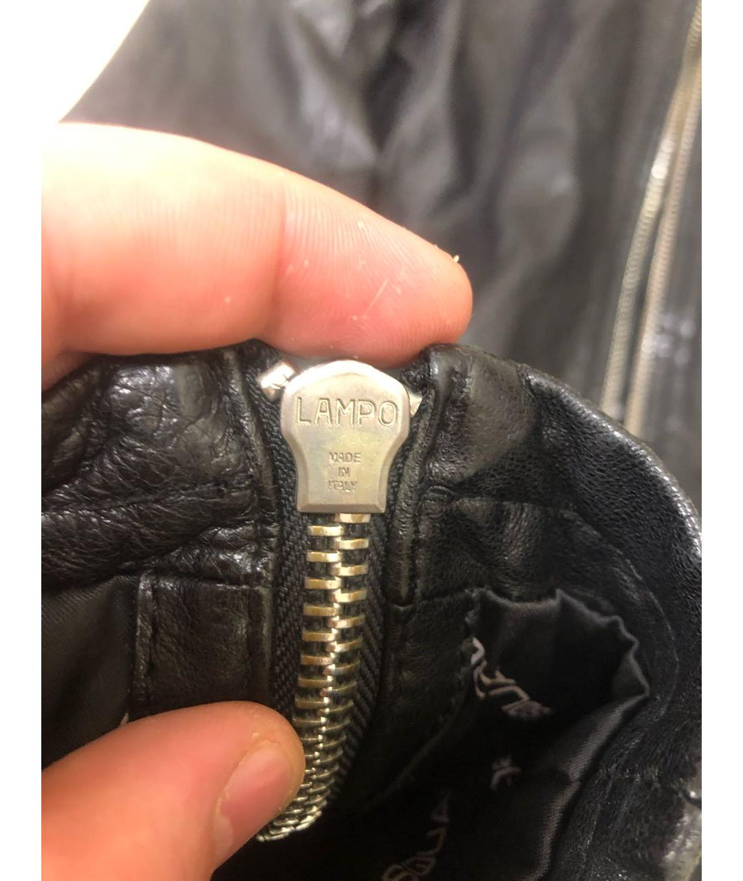 DSQUARED2 Черная кожаная куртка, фото 6