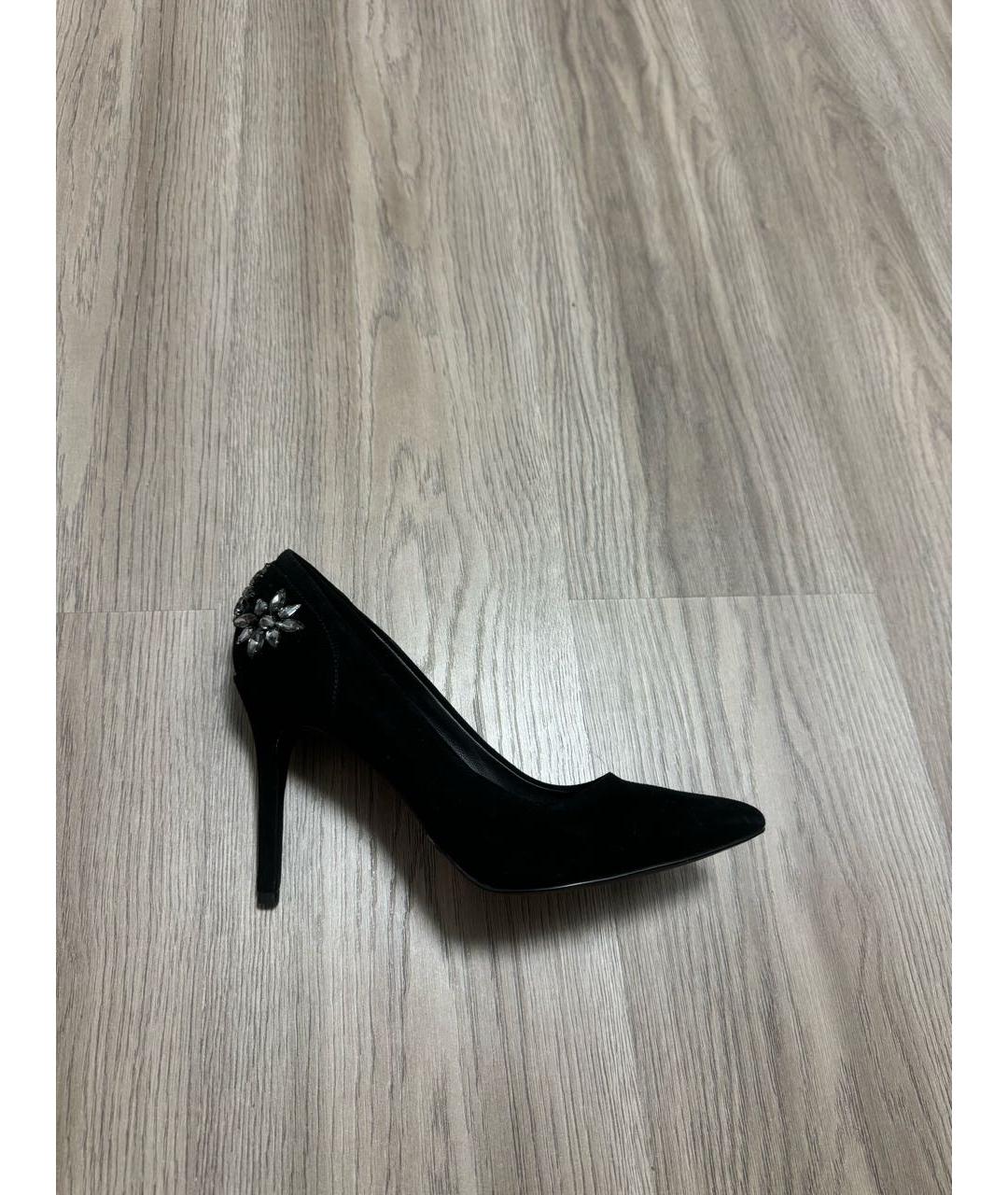 MICHAEL KORS Черные замшевые туфли, фото 5