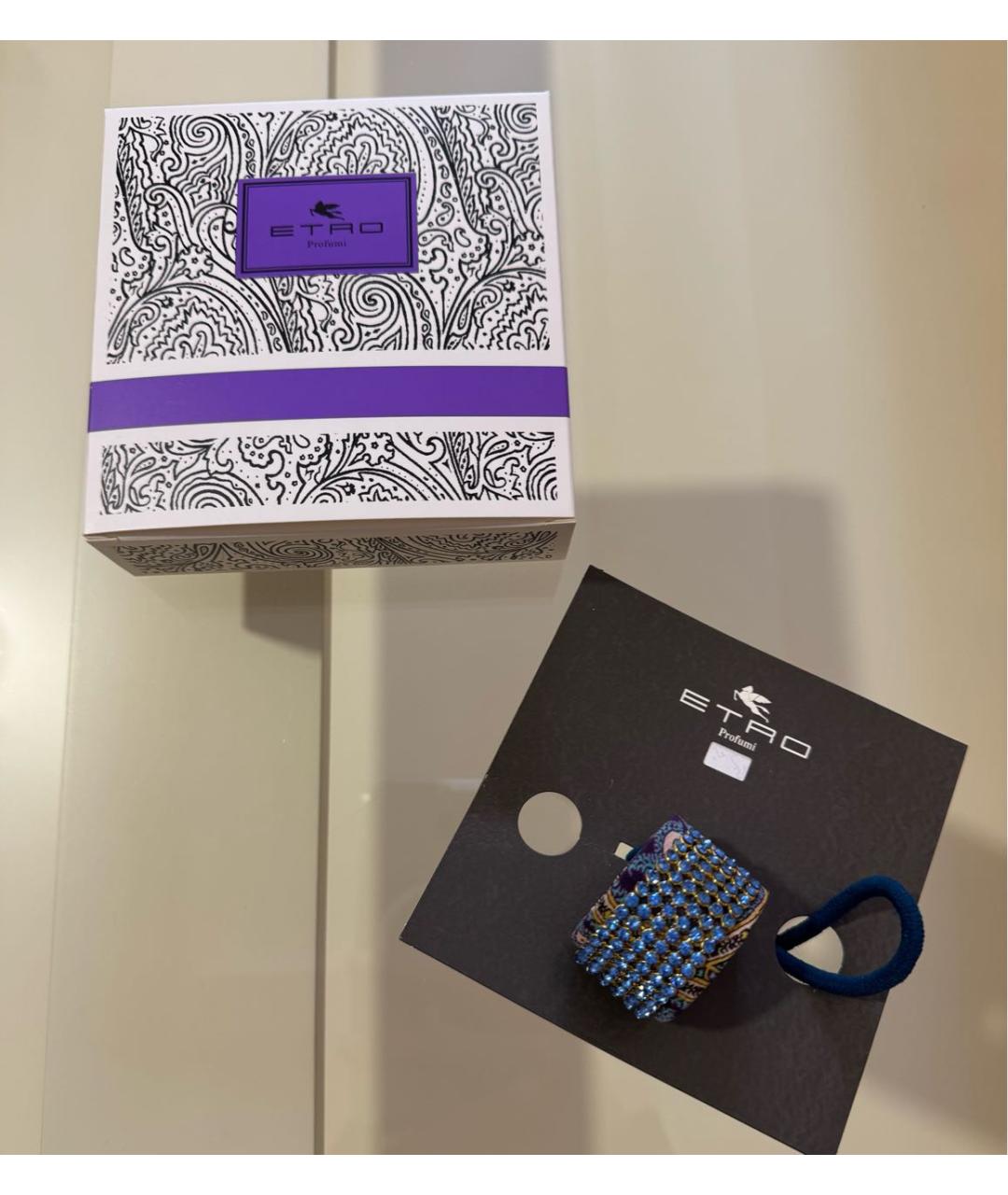 ETRO Синяя резинка, фото 8