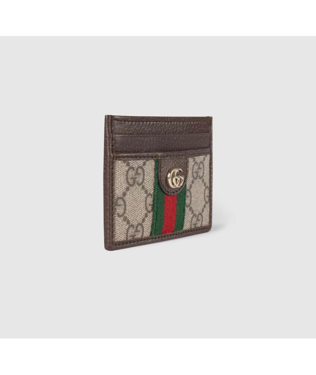 GUCCI Коричневый кардхолдер, фото 3