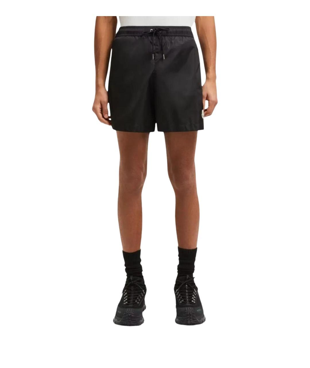 MONCLER Черные шорты, фото 2