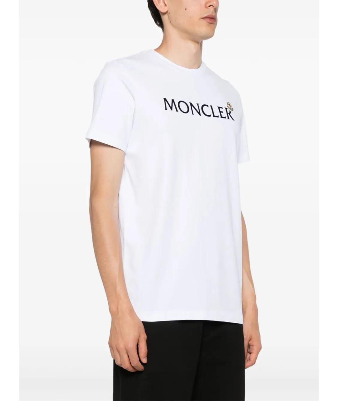 MONCLER Хлопковая футболка, фото 2