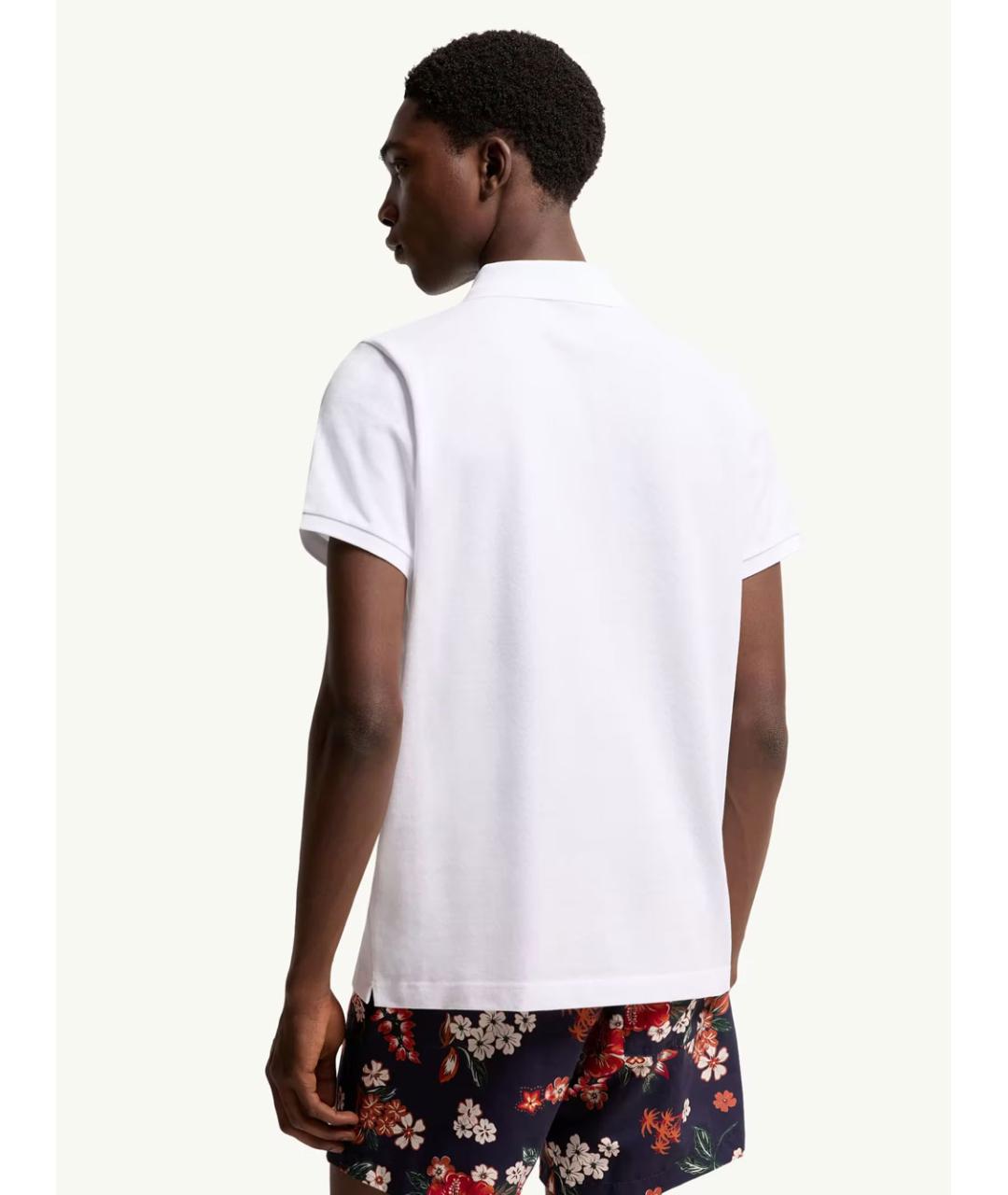 MONCLER Хлопковое поло с коротким рукавом, фото 3