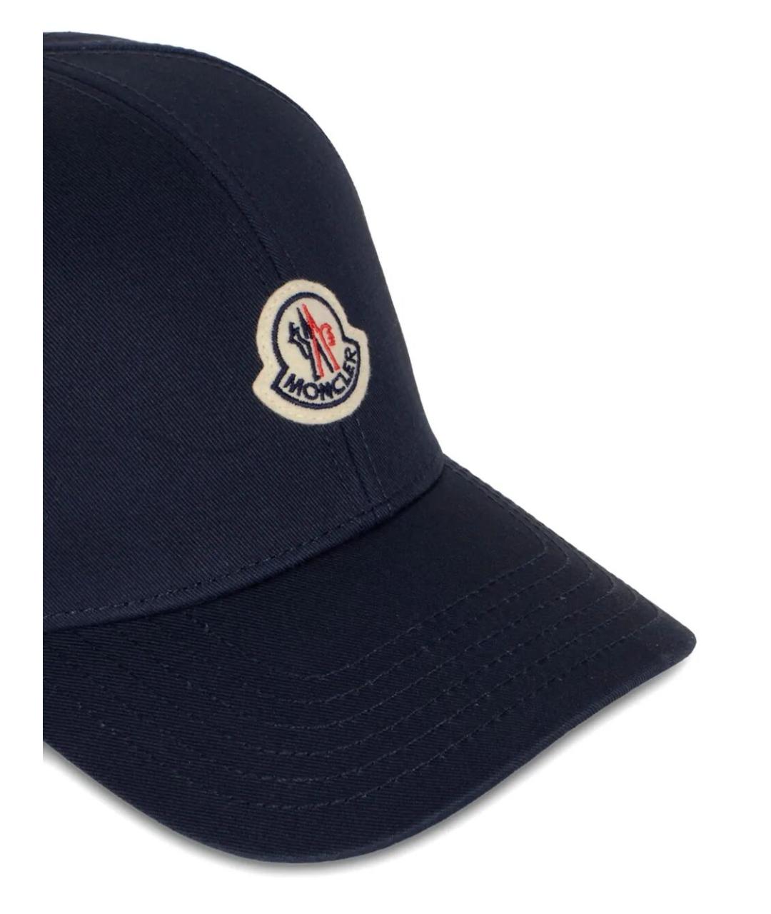 MONCLER Синяя хлопковая кепка/бейсболка, фото 4