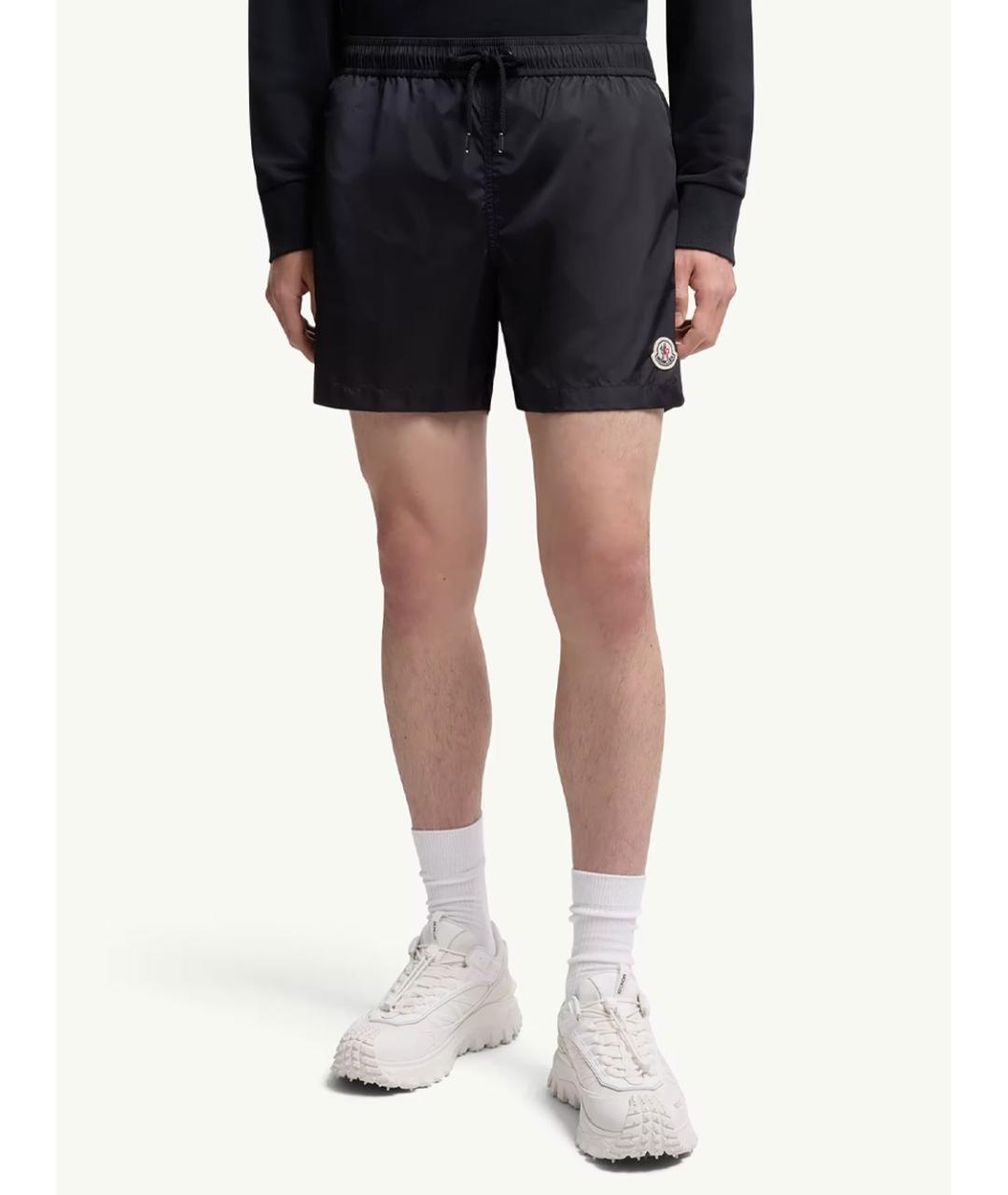 MONCLER Синие полиамидовые плавки, фото 2