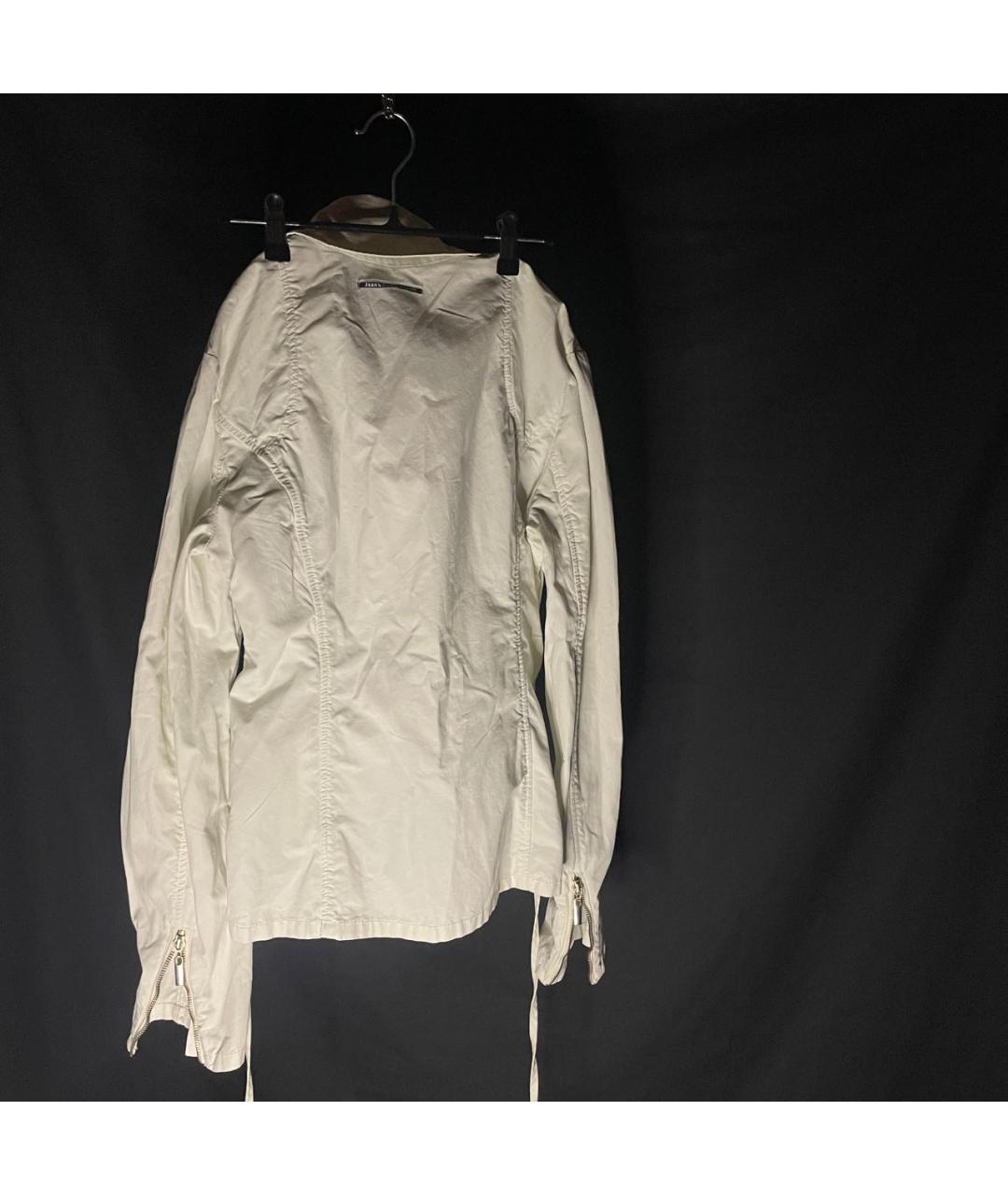 JEAN PAUL GAULTIER Белая хлопковая куртка, фото 6
