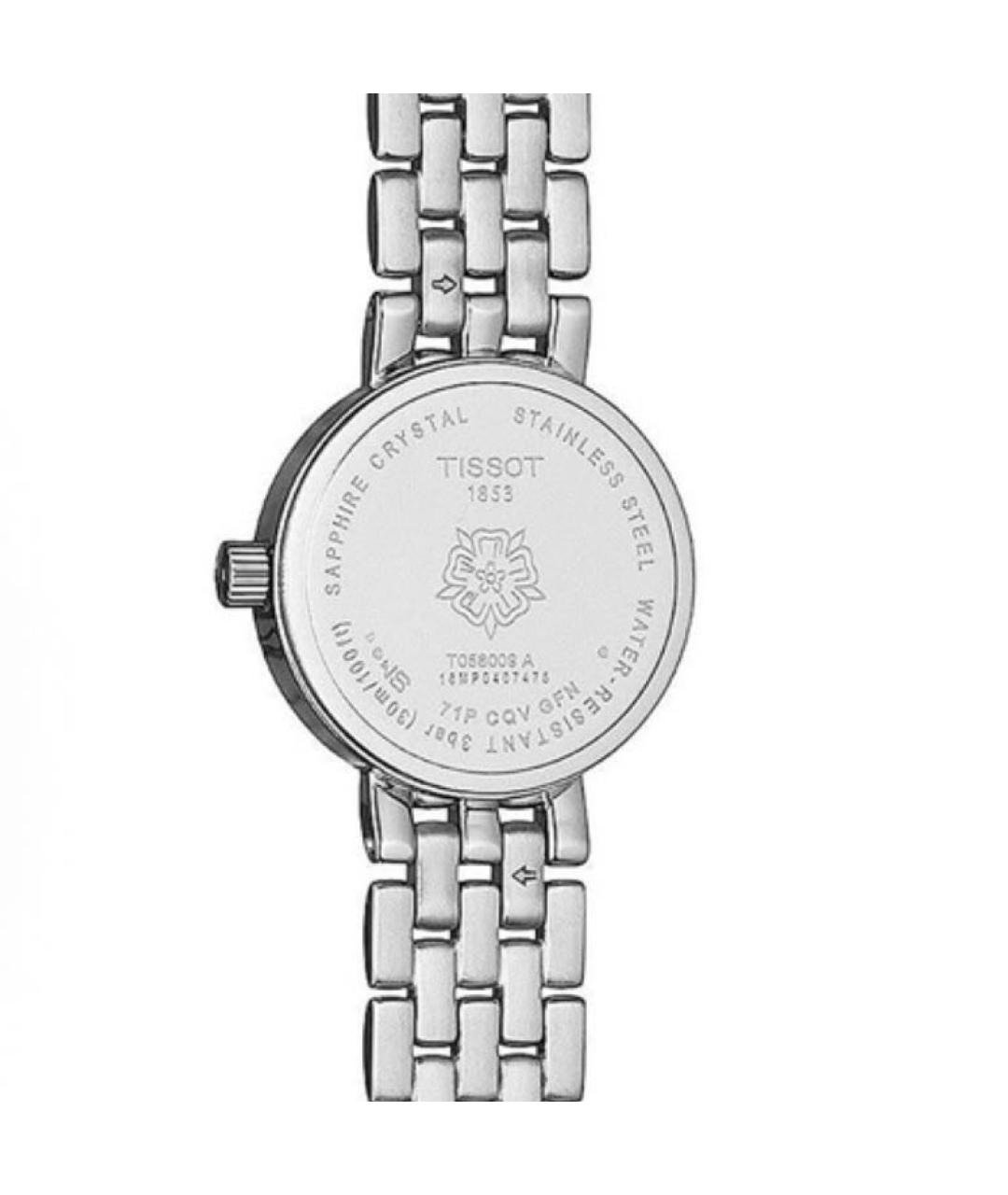 TISSOT Серебряные стальные часы, фото 3