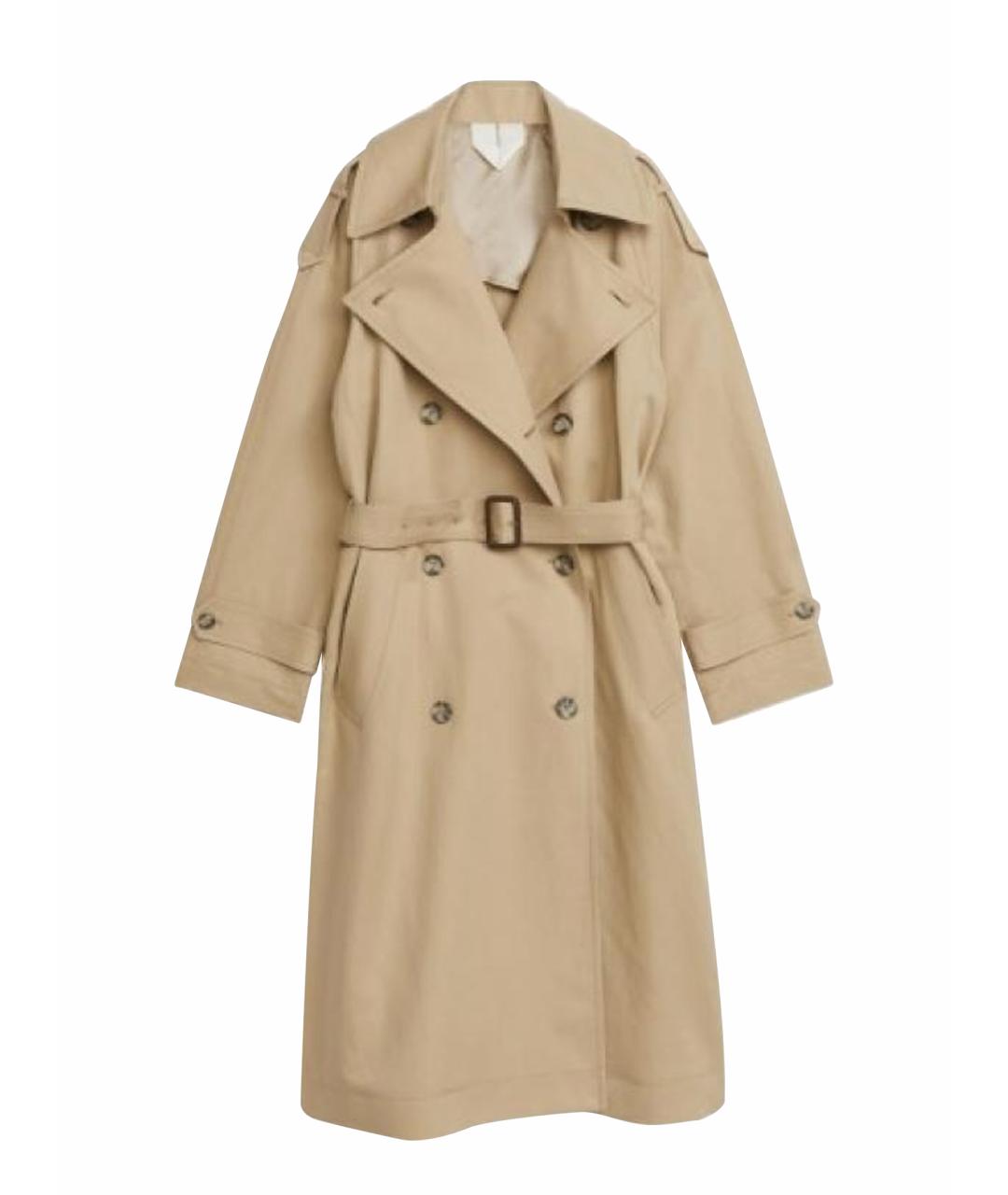 ARKET Бежевый льняной тренч/плащ, фото 1
