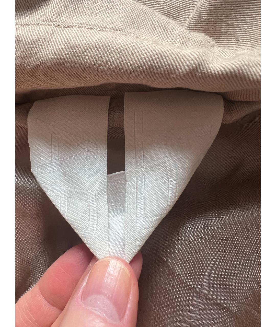 ARKET Бежевый льняной тренч/плащ, фото 6