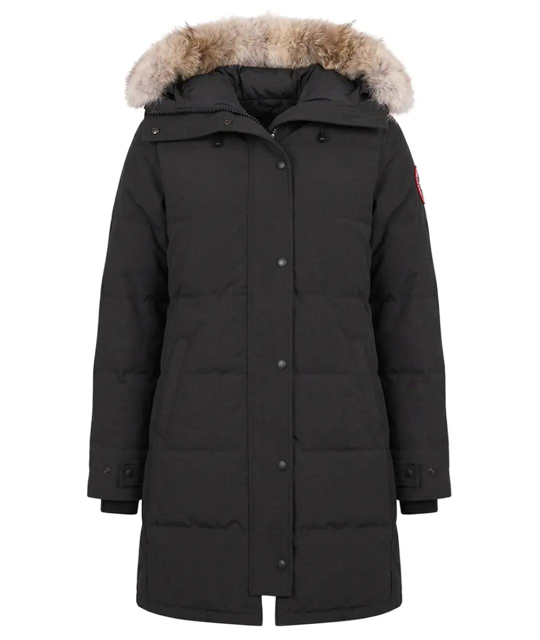 CANADA GOOSE Черная полиамидовая парка, фото 1