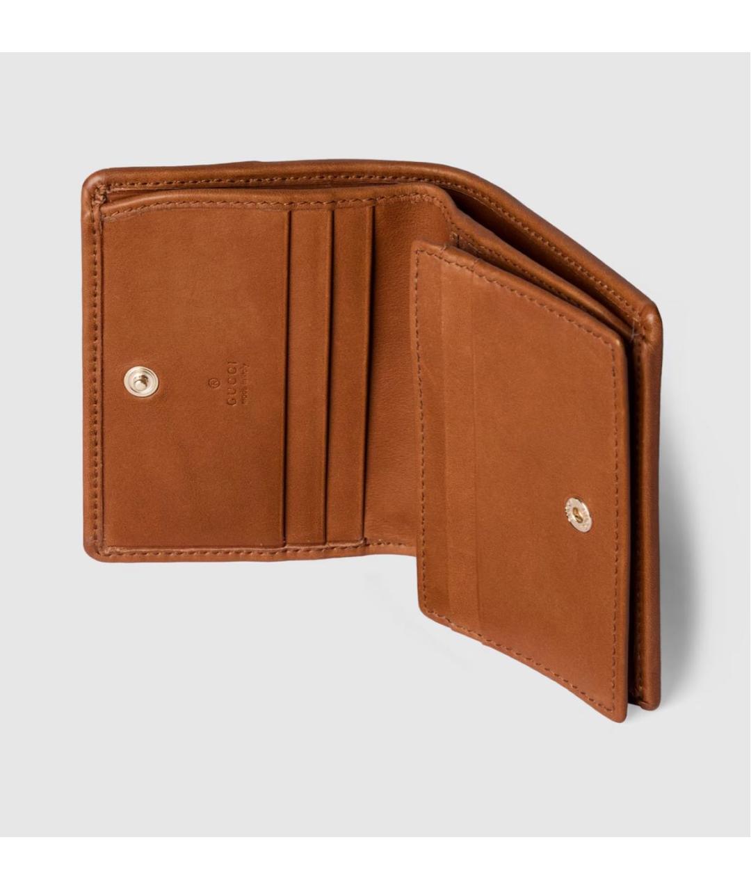 GUCCI Бежевый кошелек, фото 4