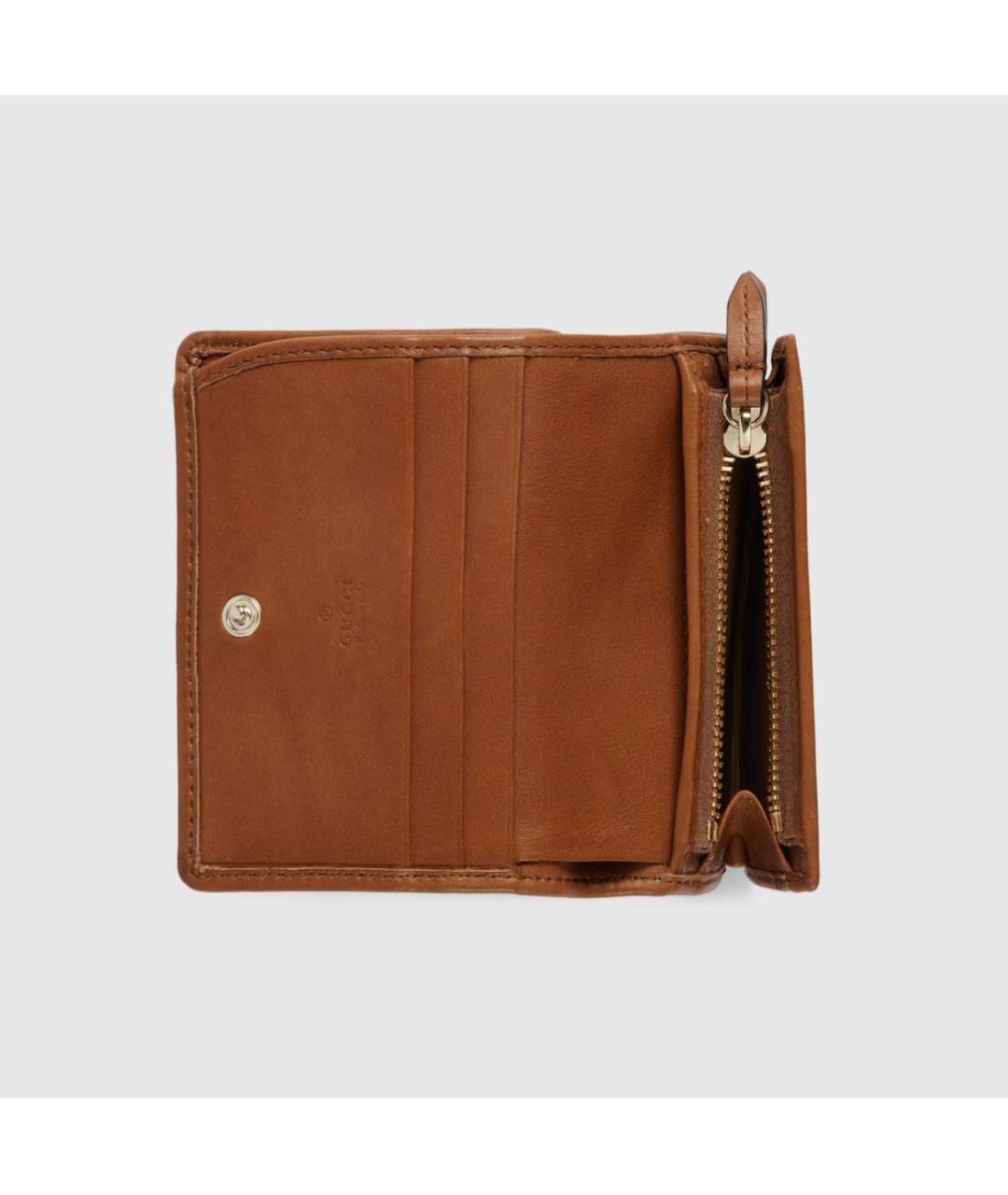 GUCCI Бежевый кошелек, фото 6