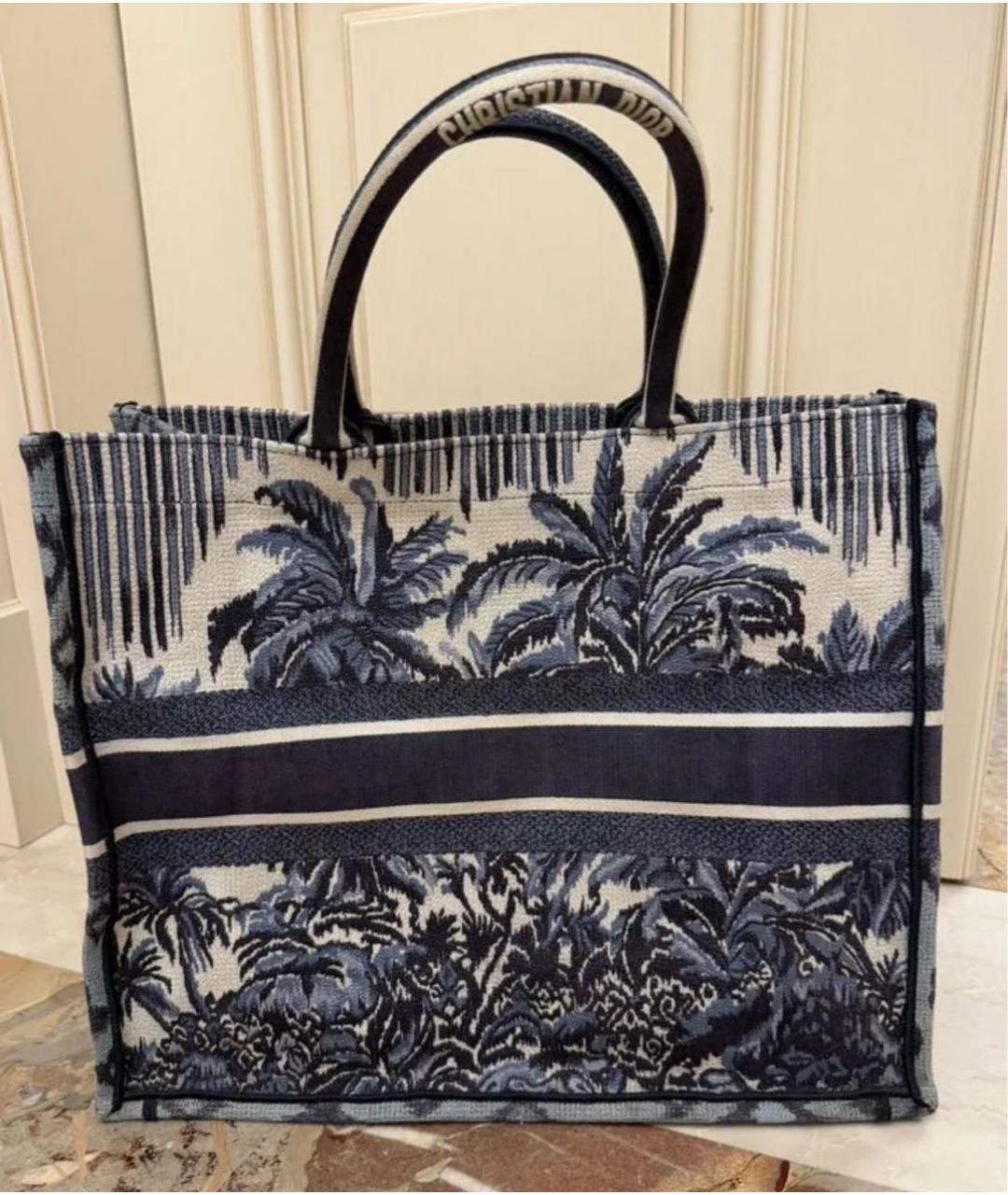 CHRISTIAN DIOR Синяя сумка с короткими ручками, фото 7