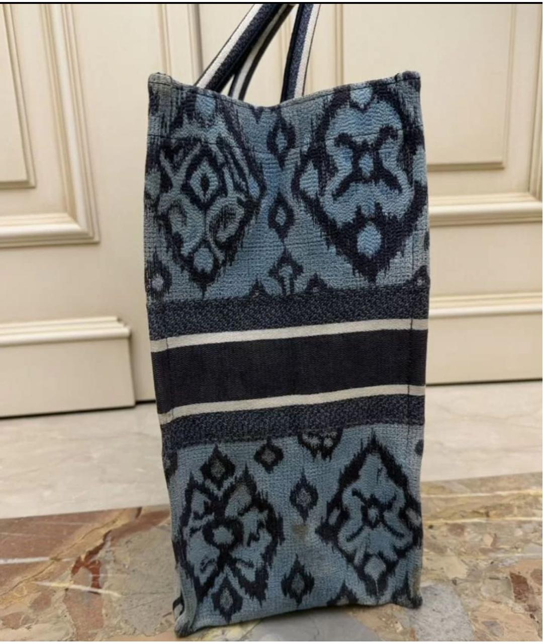 CHRISTIAN DIOR Синяя сумка с короткими ручками, фото 2