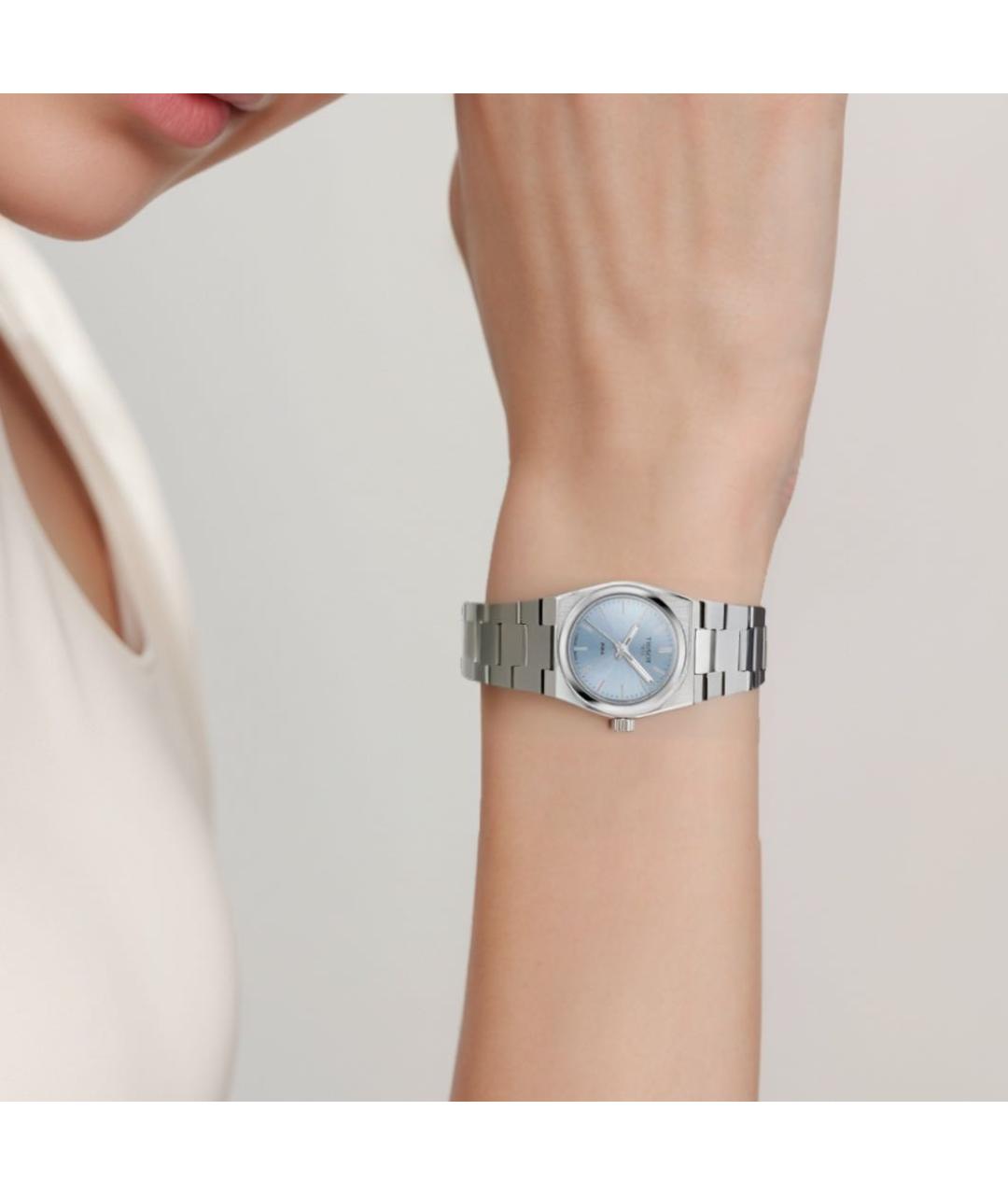 TISSOT Серебряные стальные часы, фото 2