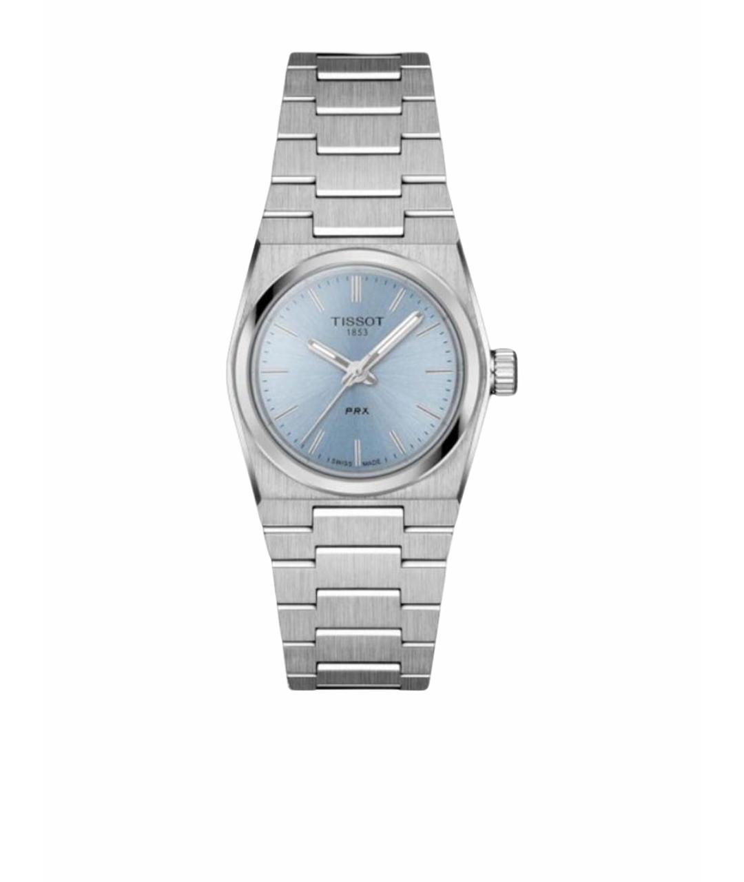 TISSOT Серебряные стальные часы, фото 1