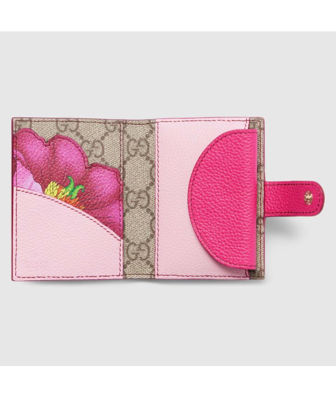 GUCCI Розовый кошелек, фото 2
