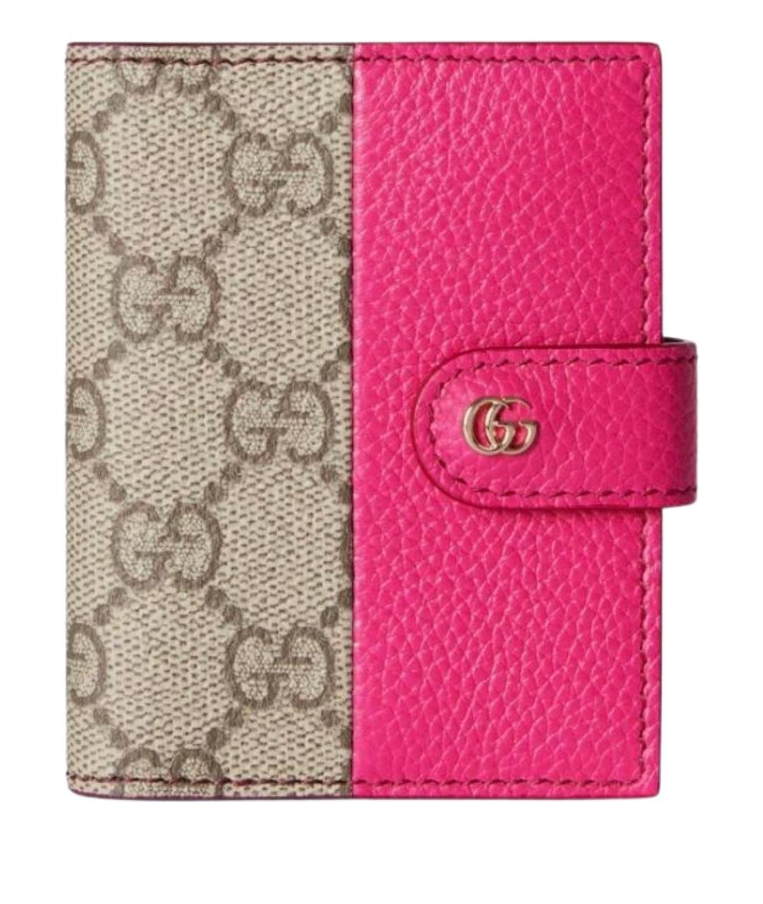 GUCCI Розовый кошелек, фото 1