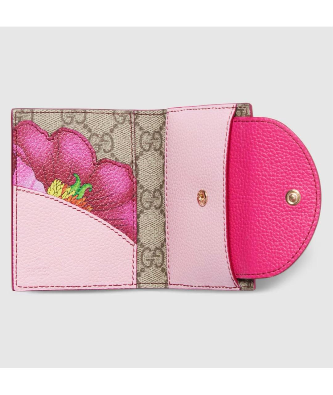 GUCCI Розовый кошелек, фото 5