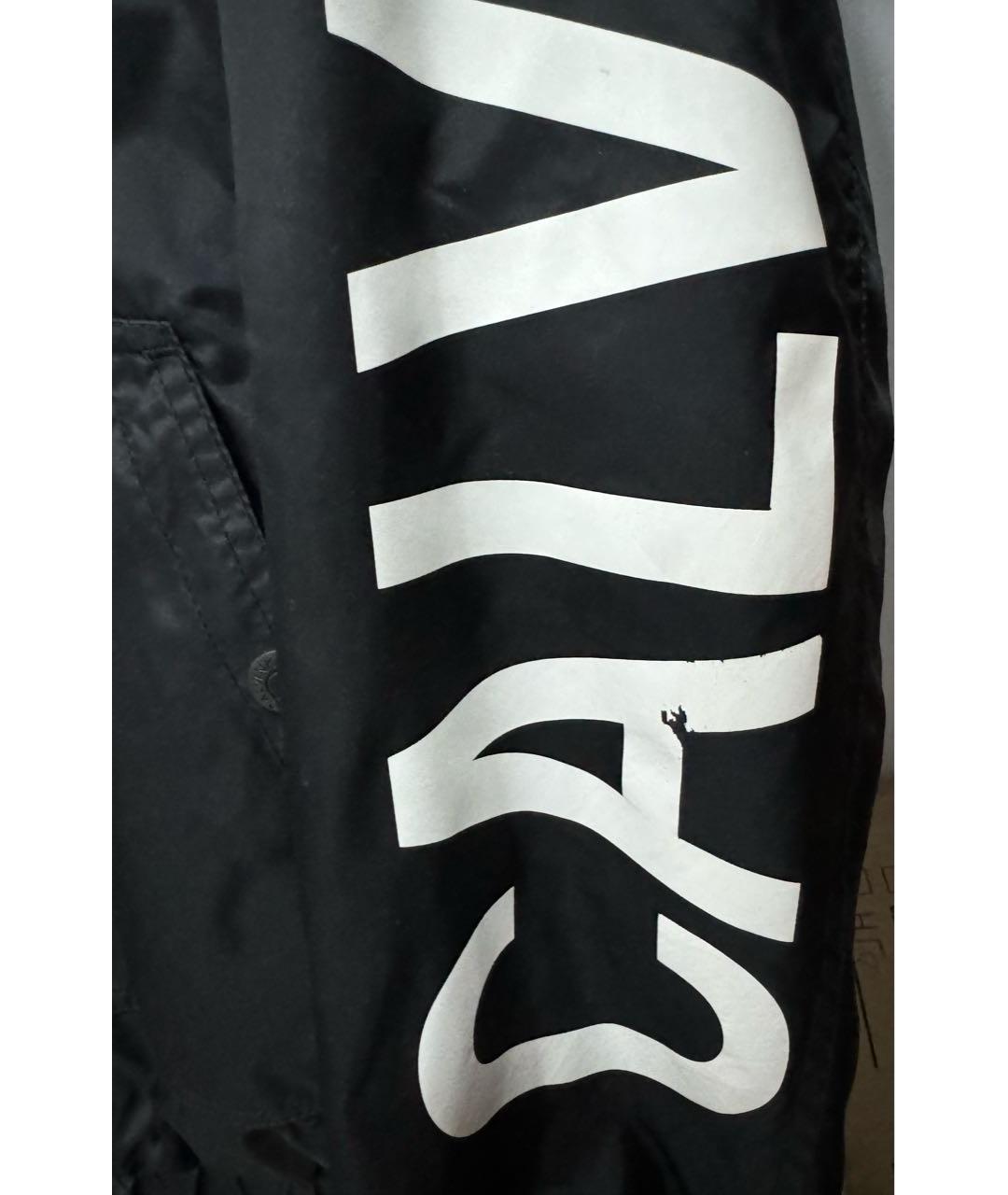 CALVIN KLEIN Черная полиэстеровая куртка, фото 3