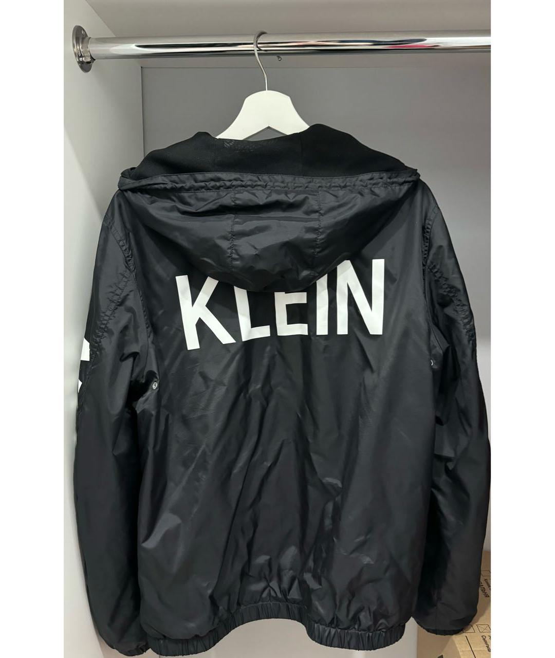 CALVIN KLEIN Черная полиэстеровая куртка, фото 2