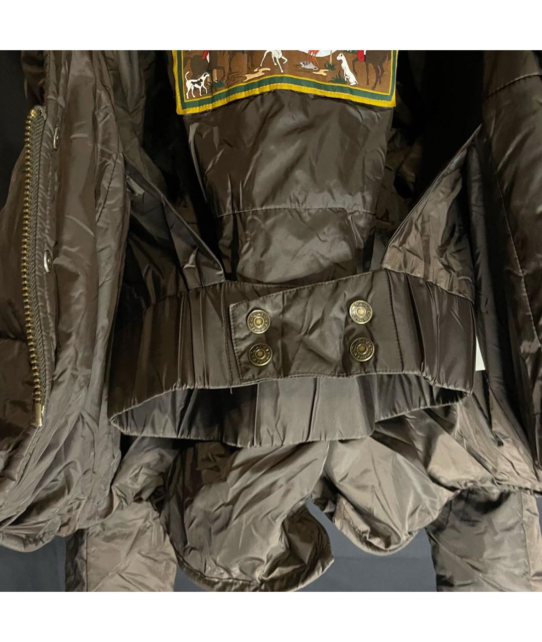 DSQUARED2 Коричневая полиамидовая куртка, фото 8